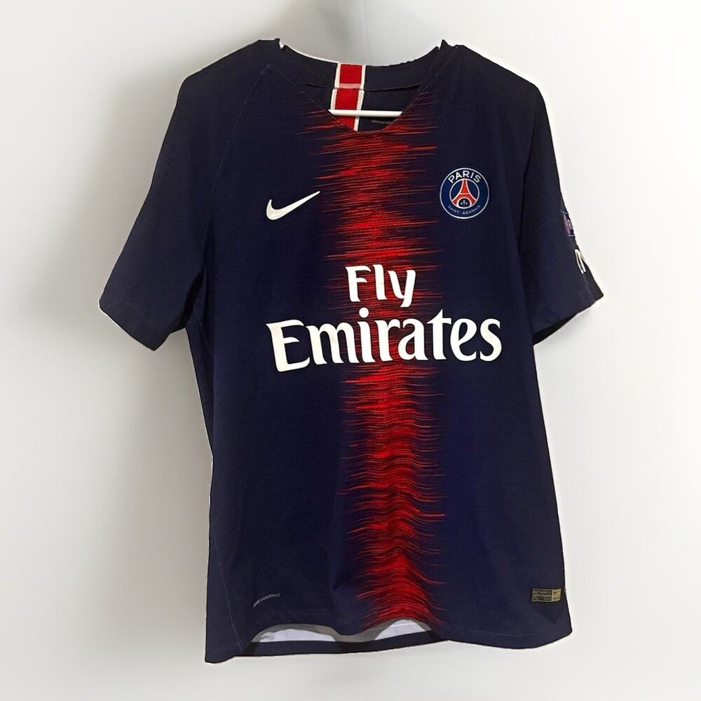 Nike PSG 2018-19 Authentic Vapor Match Home Jersey MBAPPE 29 Size L Player Issue